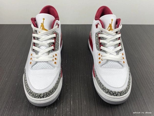 Rep 3 Red Cardinal Jordan Retro CT8532-126 0822